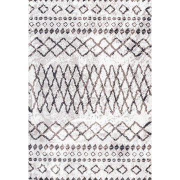 Aksil Moroccan Diamond Area Rug
